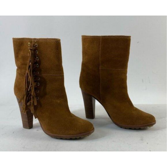 Coach Tamsin Fringe Boots-Size 8 - Picture 1 of 5
